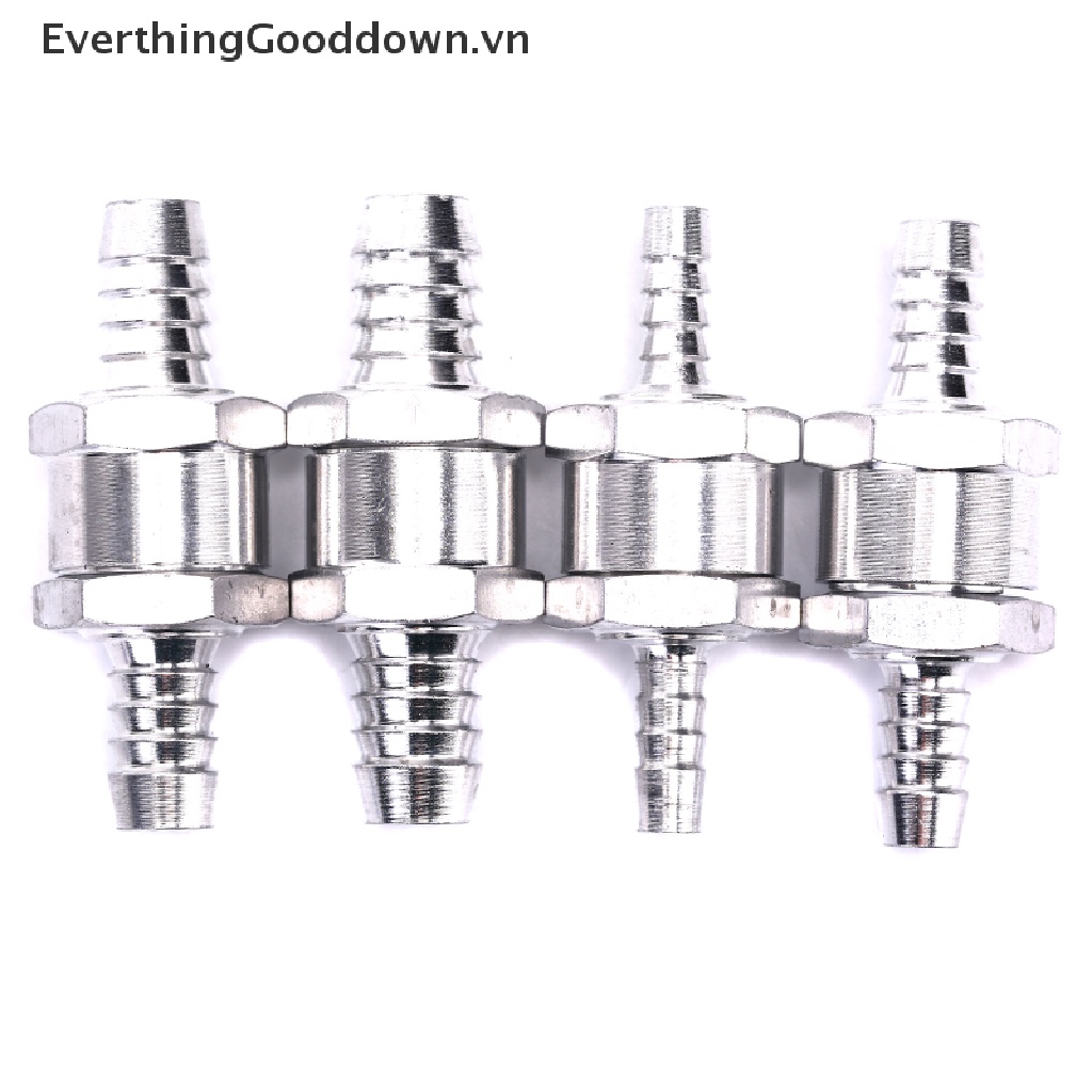 Van Kiểm Tra Nhiên Liệu Một Chiều 6 / 8 / 10 / 12mm 4 Kích Thước Bằng Hợp Kim Nhôm