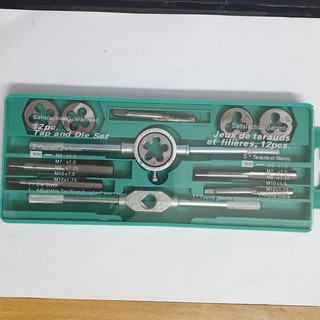 Bộ tay quay taro tạo ren trong và ngoài 12 chi tiết M6-M12