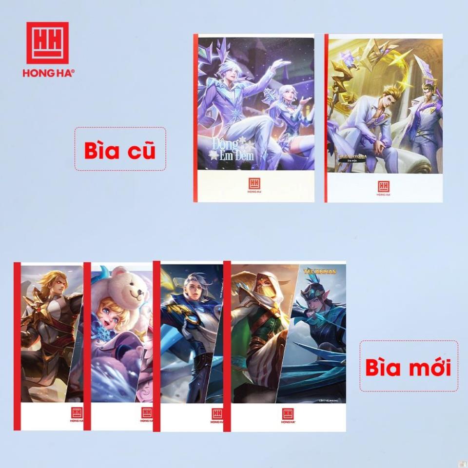 Vở kẻ ngang 80 trang hình ảnh Liên Quân Mobile - Hồng Hà  1442 - Hồng Hà