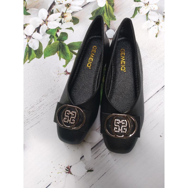 Giày bệt nữ da mềm đế cao su | BigBuy360 - bigbuy360.vn