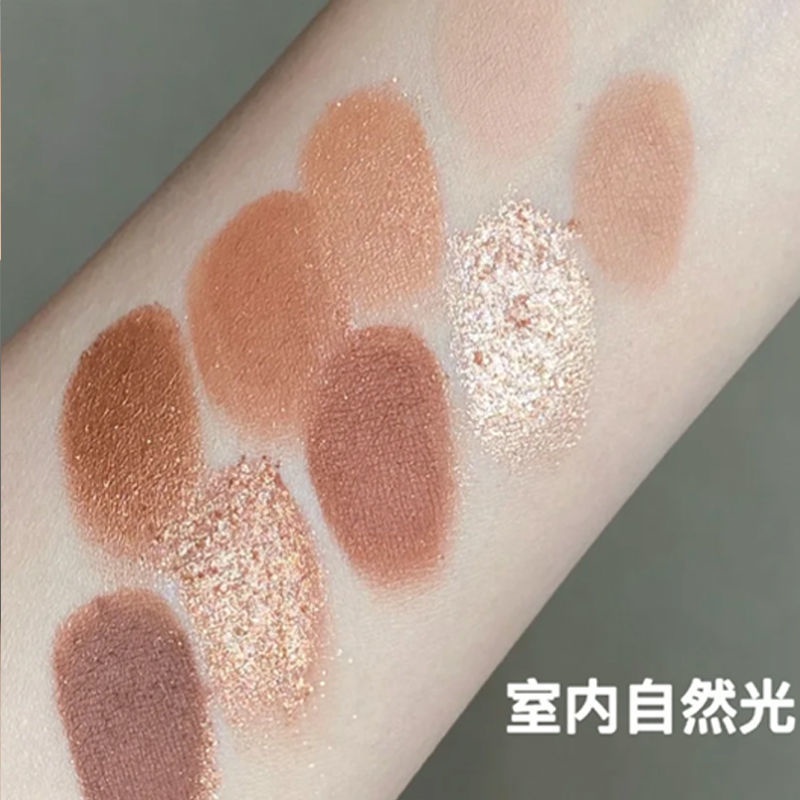 COLOURPOP Bảng Phấn Mắt 9 Màu Sắc Tông Lì/Hiệu Ứng Ngọc Trai Chống Thấm Nước Và Mồ Hôi