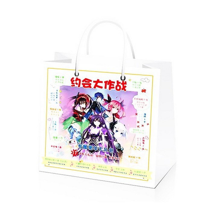 Túi quà Tiệm đồ cổ Á xá có poster postcard bookmark banner huy hiệu thiếp ảnh dán album ảnh anime chibi