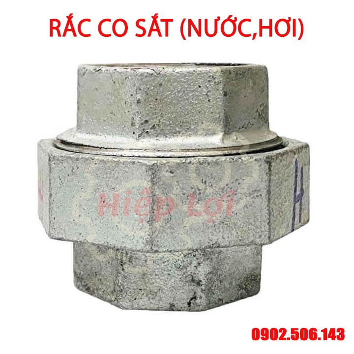 Rắc co hơi DN65 DN80 DN114 - Rắc co ren trong - Phụ kiện sắt kẽm