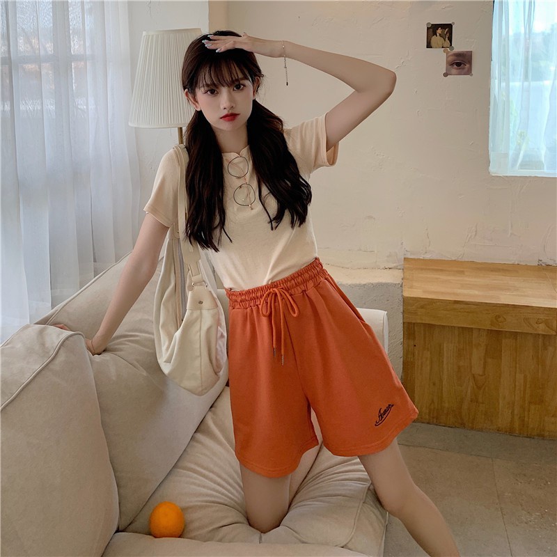 Quần Short Unixex Thêu Chữ Siêu Đẹp