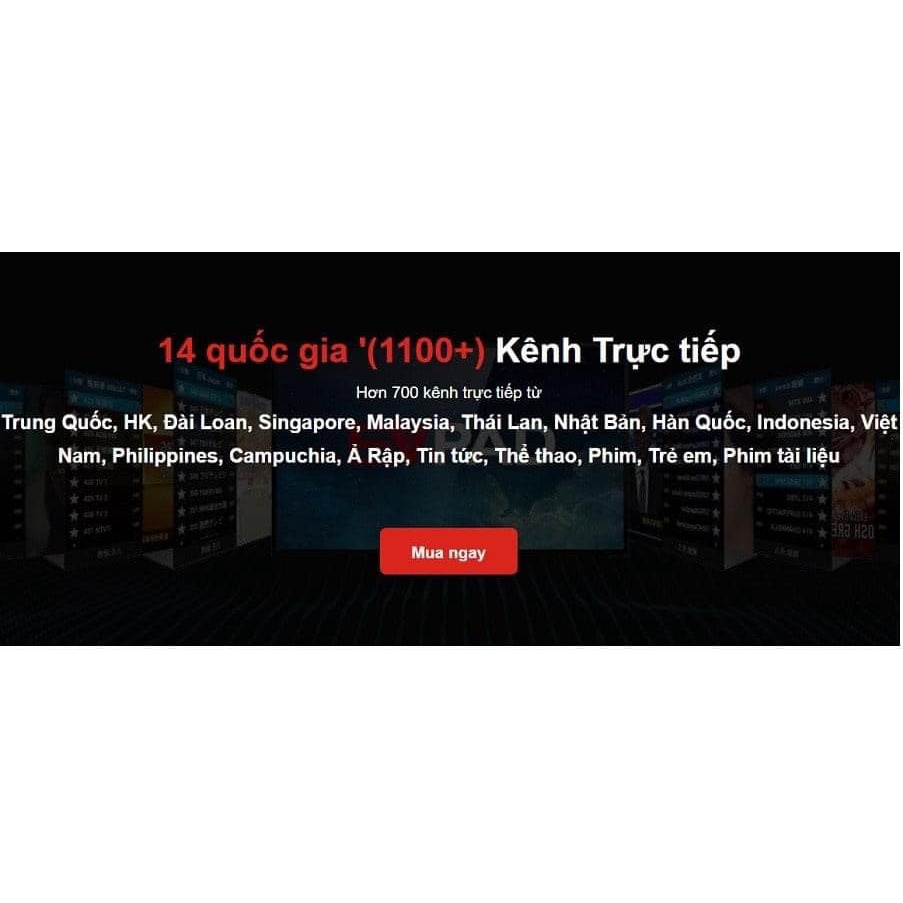 TIVI BOX EVPAD 6S XEM TRUYỀN HÌNH NƯỚC NGOÀI NHẬT ,HÀN, TRUNG, ĐÀI LOAN MIỄN PHÍ