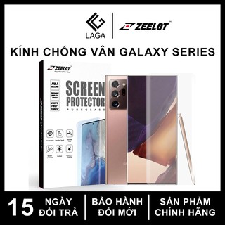 Kính Cường Lực Chống Vân Tay Zeelot 3D UV LOCA MATTE Samsung Galaxy Note 20 Ultra / S20 Plus [Keo UV]