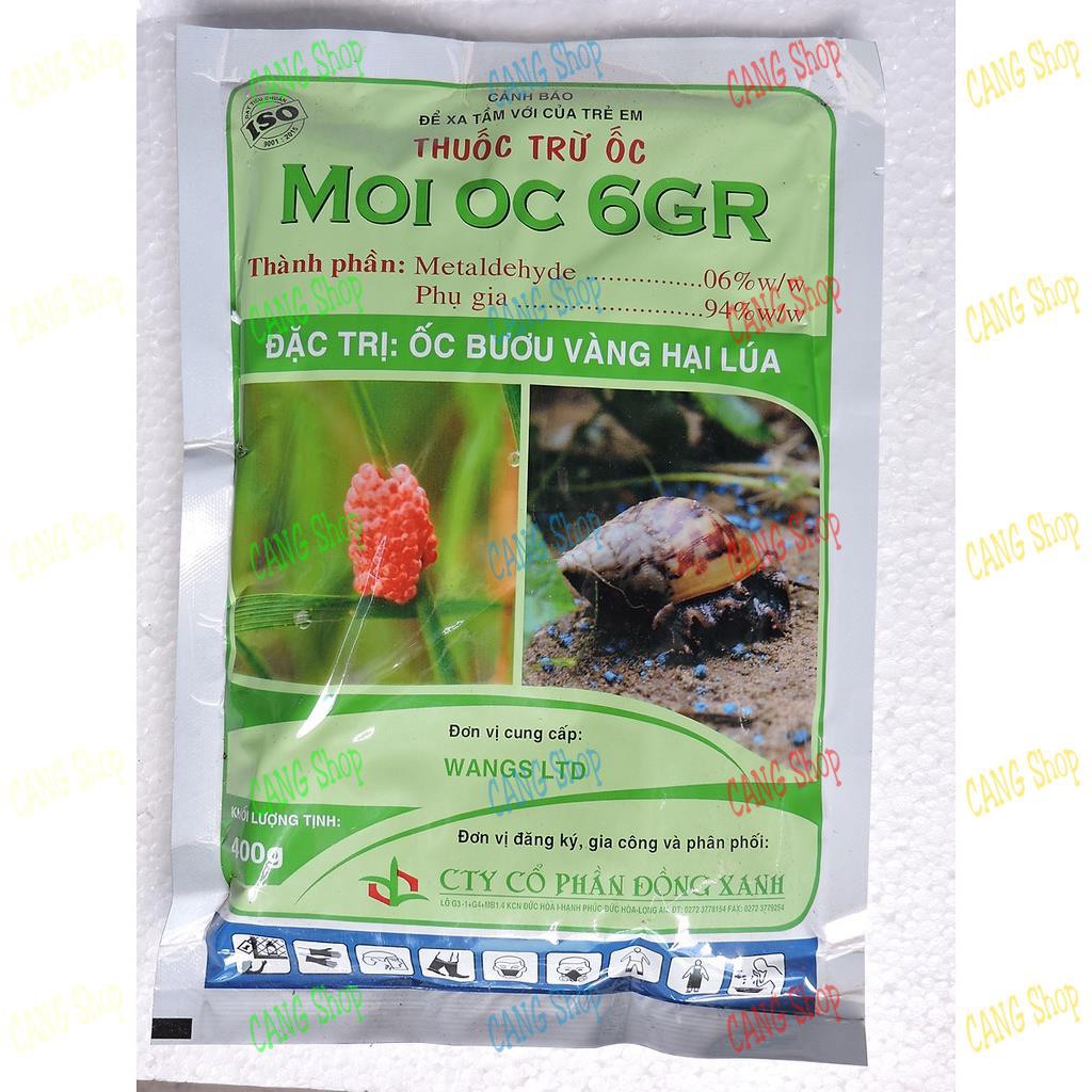 TRỪ ỐC MOI OC 6GR - TRỊ ỐC BƯU VÀNG HẠI LÚA VÀ CÁC LOẠI ỐC SÊN, BÀ CHẰN HẠI HOA KIỂNG, RAU MÀU, PHONG LAN