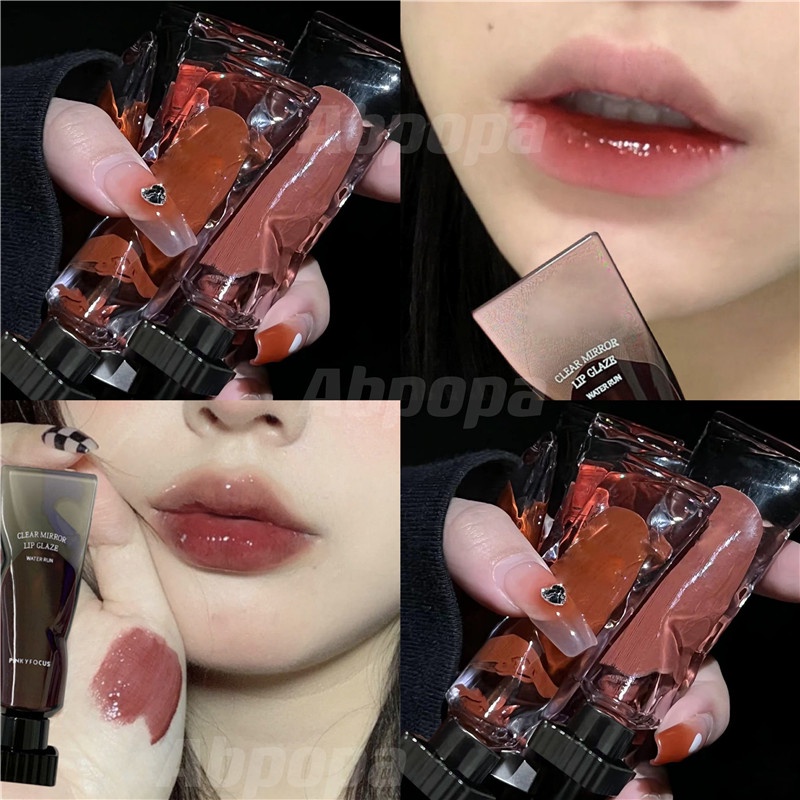 Abpopa Pinkyfocus® Son Bóng Hiệu Ứng 3D Kháng Nước Và Lâu Trôi Độc Đáo