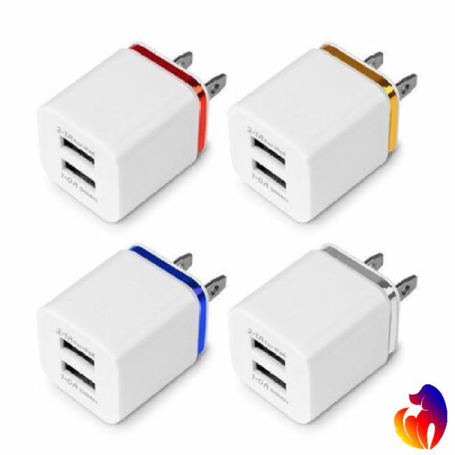 Củ sạc nhanh 1A 2A 5V cho điện thoại android và iPhone