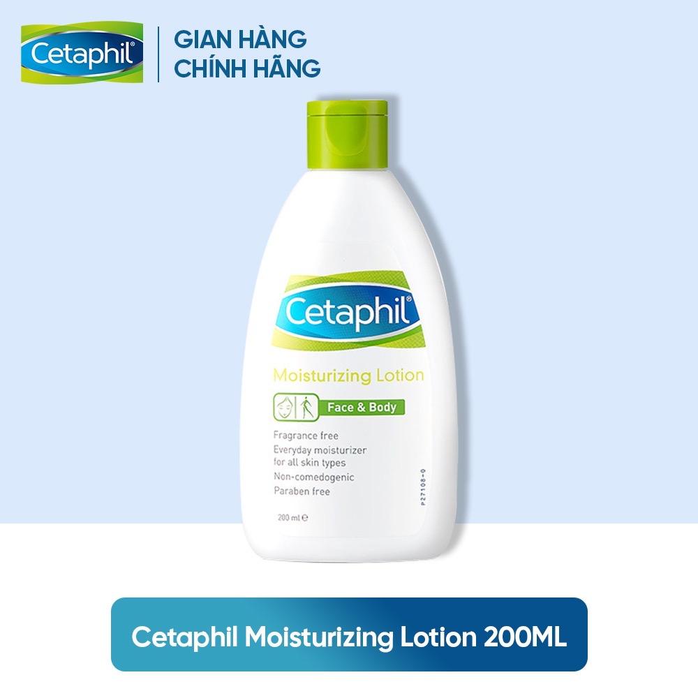 Sữa dưỡng ẩm toàn thân và da mặt Cetaphil Moisturising Lotion 200ml