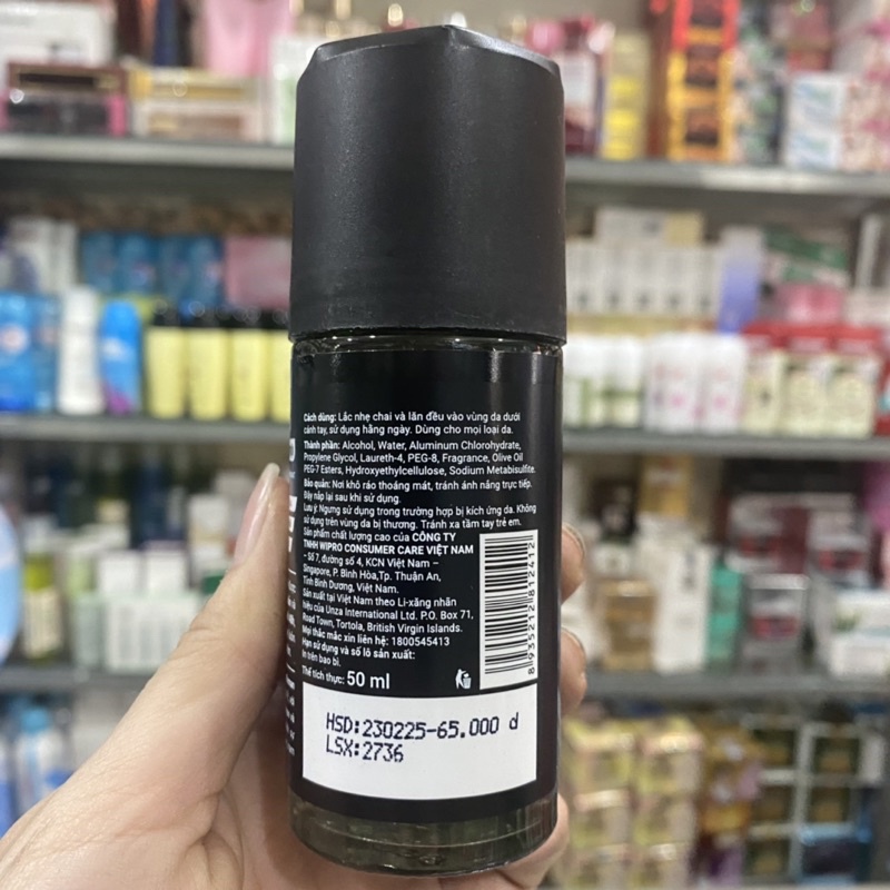 Lăn khử mùi Romano Gentleman khô thoáng vượt trội 50ml