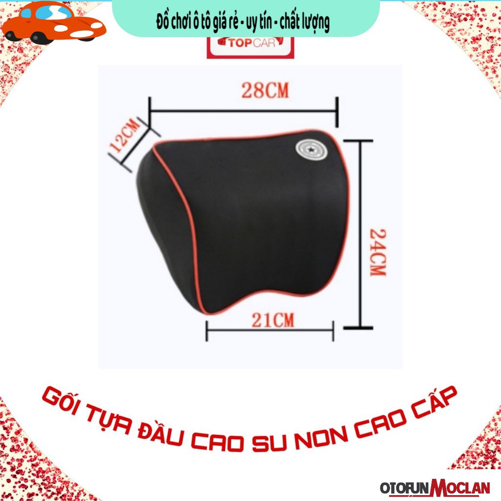 ⚡️Freeship 50k - Toàn quốc⚡️Gối Tựa Đầu Cao Su Non Cao Cấp Siêu Đàn Hồi Cho Ghế Ô Tô Sang Trọng, Đẳng Cấp