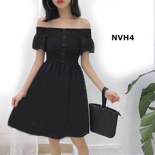 Đầm nhúng tiểu thư