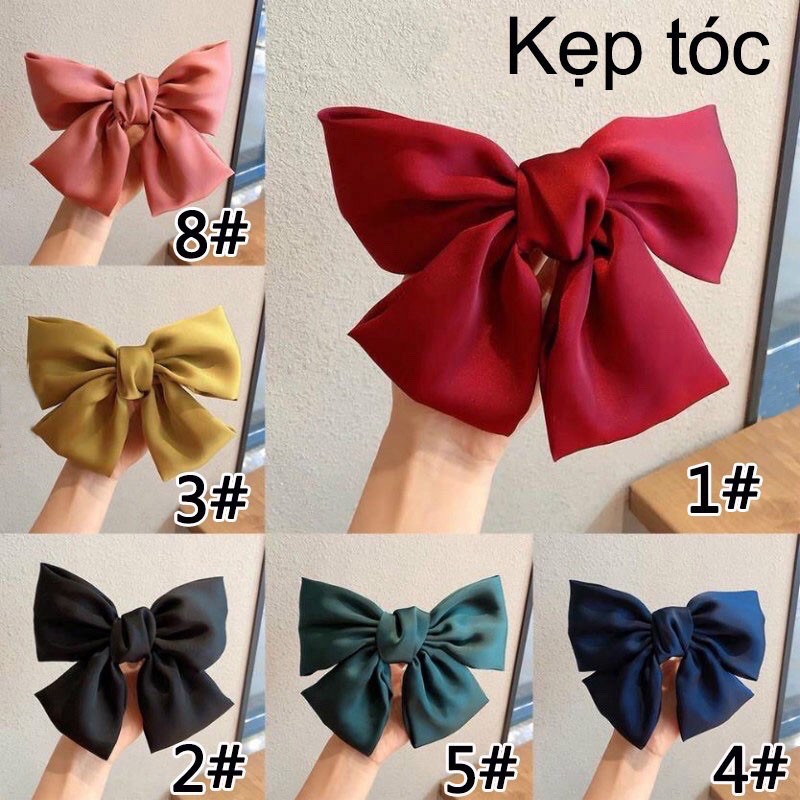 Kẹp tóc Nơ To Turban Cực xinhhh [Siêu Sale] [Ảnh thật] [Chính hãng]