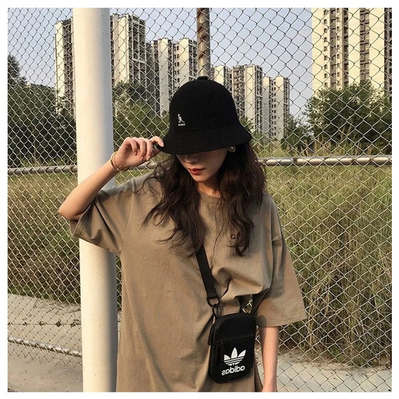 MS920 Áo thun nữ cổ tròn form rộng unisex thêu G