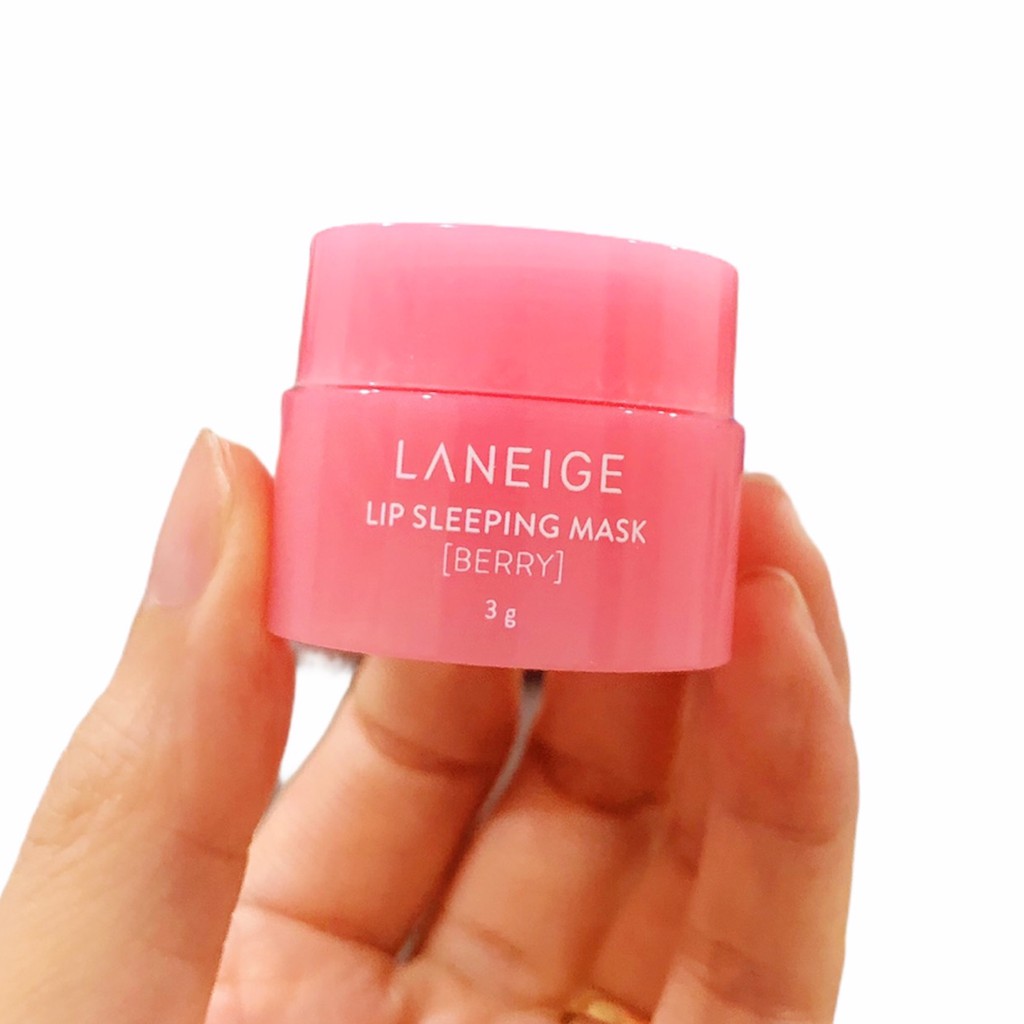 [MẪU MỚI 2020] Ủ MÔI MINI GIÚP HỒNG, GIẢM THÂM, MỀM MÔI LANEIGE 3G