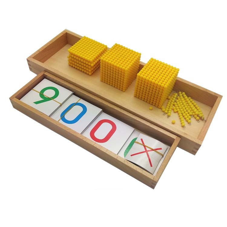 FREESHIPTrò Chơi Ngân Hàng Và Hệ Thập Phân Giáo Cụ Montessori