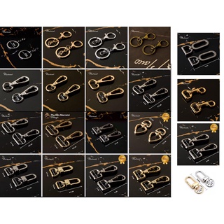 1 Đôi móc khóa càng cua phụ kiện túi xách handmade