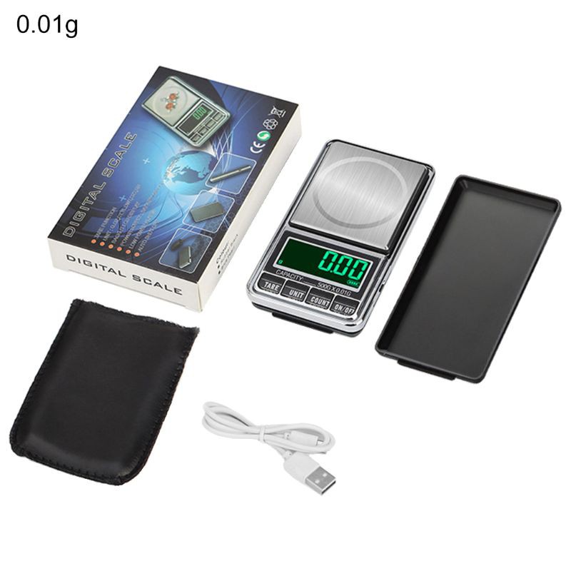 Cân Điện Tử Mini Bỏ Túi 500g / 0.01g Sử Dụng Tiện Lợi
