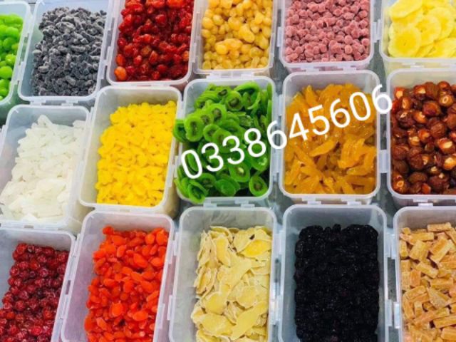 HỘP MỨT TẾT MIX 12 VỊ 500gram