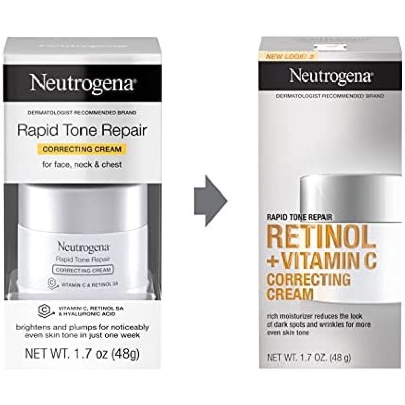 Kem dưỡng ẩm hiệu chỉnh sắc tố da Neutrogena Rapid Tone Repair+ Vitamin C 48g