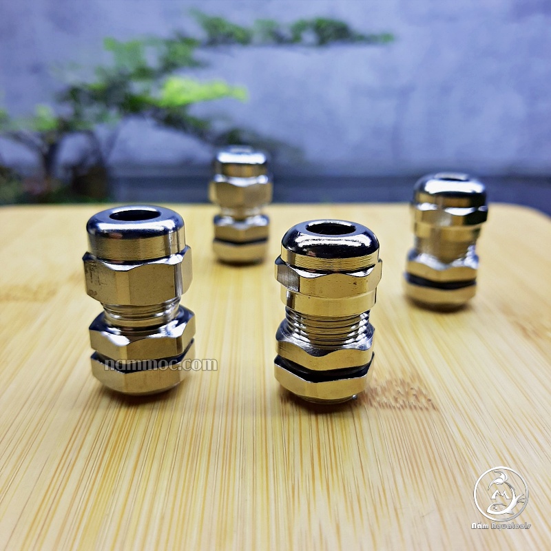 Nút PG7 INOX  | Ốc Siết Cáp PG7 - Dùng Chế Lọc, Phụ Kiện DIY Lọc [Loại tốt]