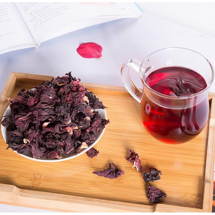 Trà hibiscus (Atiso đỏ, lạc thần, bụp giấm) 200gr