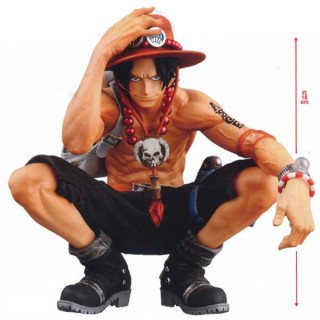 Hàng Mới Về Mô Hình Nhân Vật Ace Trong One Piece 15cm Trang Trí
