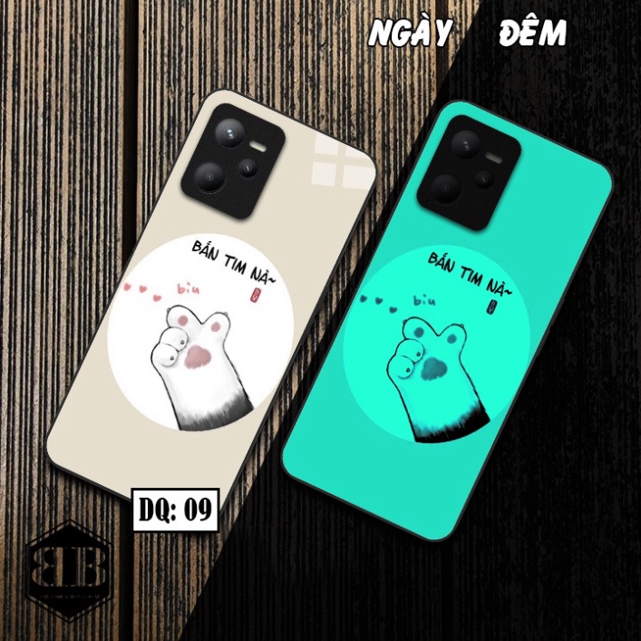 Ốp lưng kính Dạ Quang Realme C35 phát sáng trong đêm không thể chất hơn