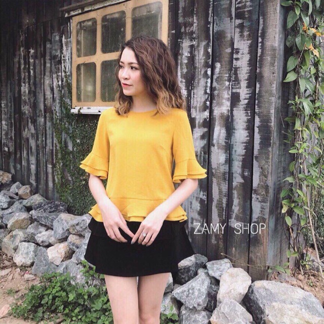 5 áo sơ mi voan lụa