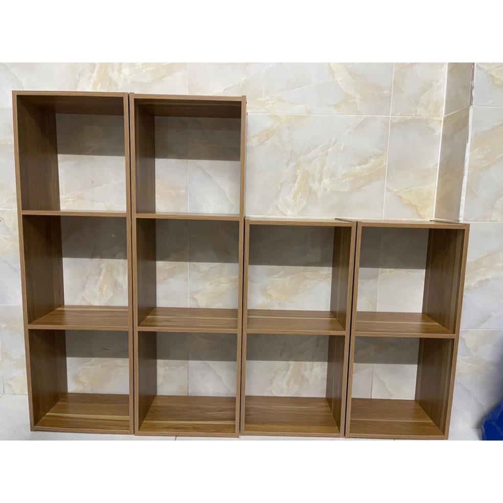 Kệ gỗ tổ ong 3 tầng, kệ sách tổ ong sang trọng, hiện đại, gọn gàng chất gỗ MDF dày 12mm  Big sale BIG SALE