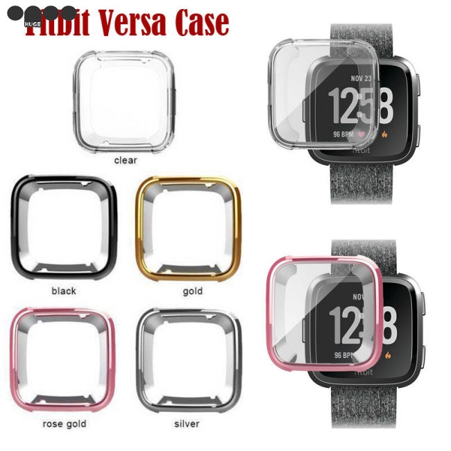 Ốp Tpu Siêu Mỏng Bảo Vệ Màn Hình Đồng Hồ Thông Minh Fitbit Versa