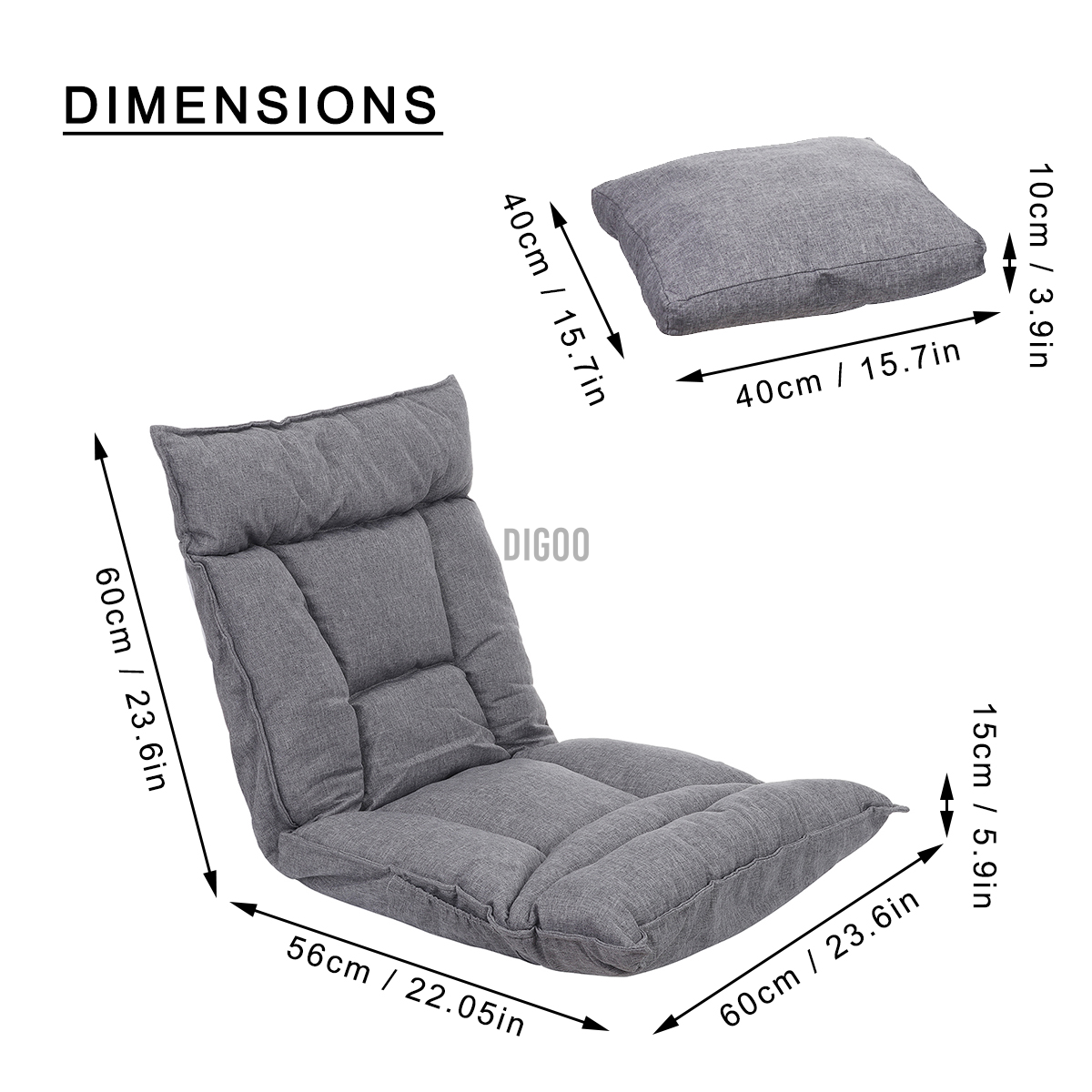 Set 2 Gối Sofa Có Thể Điều Chỉnh Tiện Lợi