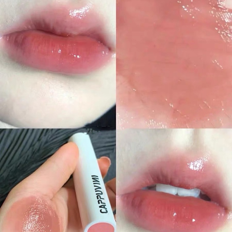 [Hàng mới về] Son môi Cappuvini dạng lỏng chống thấm nước không dính thành cốc thời trang cao cấp