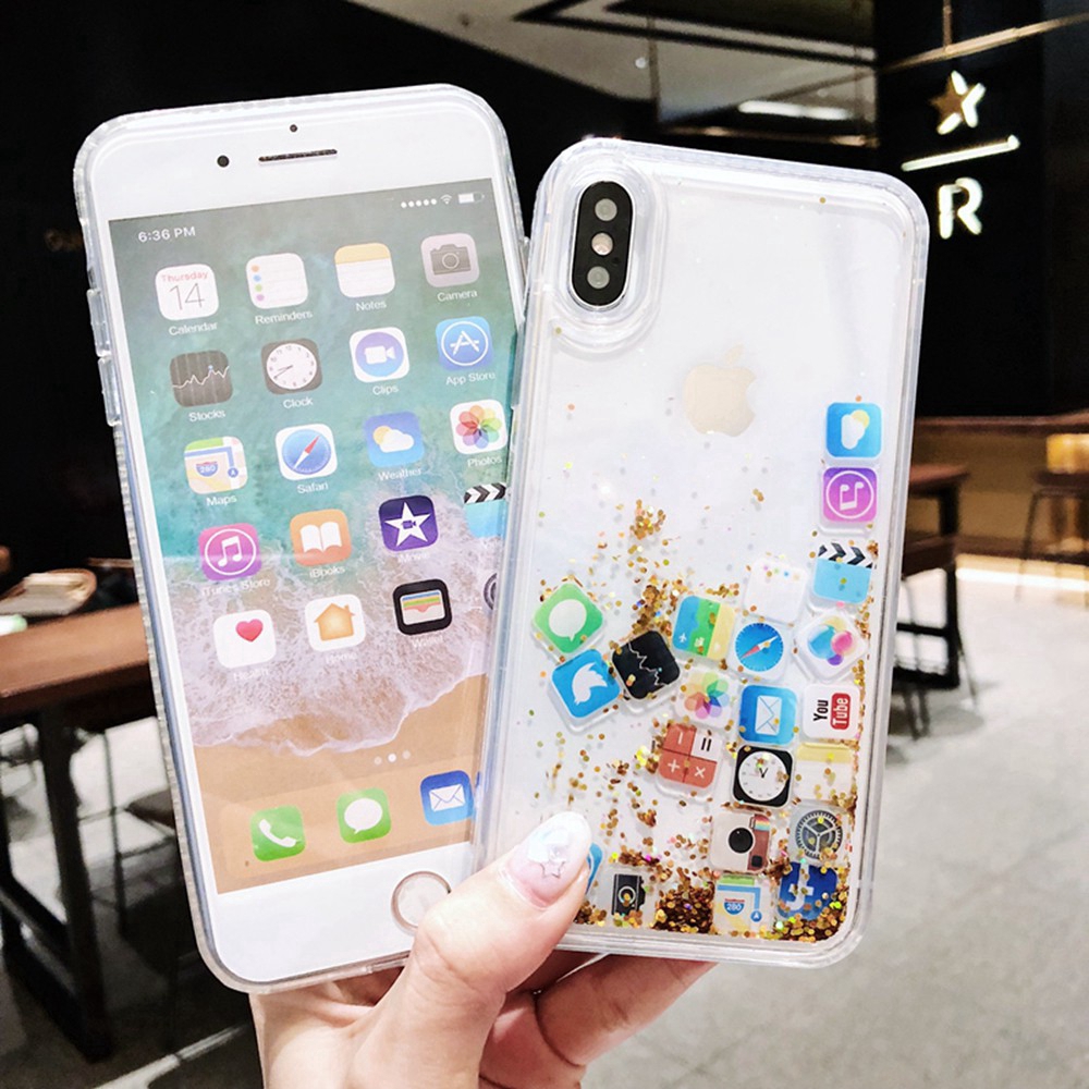 Ốp điện thoại TPU mềm trong suốt thích hợp cho iPhone 11 Pro XS Max XR X iPhone 11 8 7 6 6s Plus