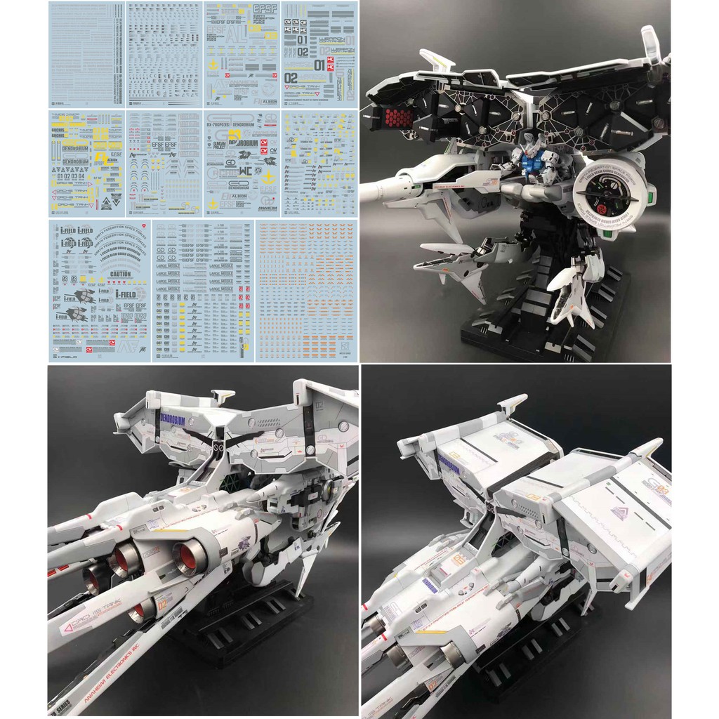 Decal nước HG Dendrobium Gundam