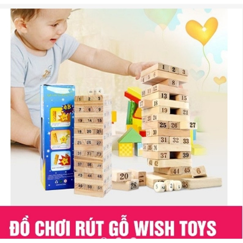 Trò Chơi Rút Gỗ 54 Thanh mã sku DO8452
