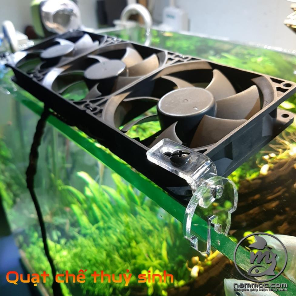 CHÂN QUẠT MICA TRÒN TRONG SUỐT MẪU MỚI SIÊU ĐẸP - CHÂN GẮN QUẠT THUỶ SINH