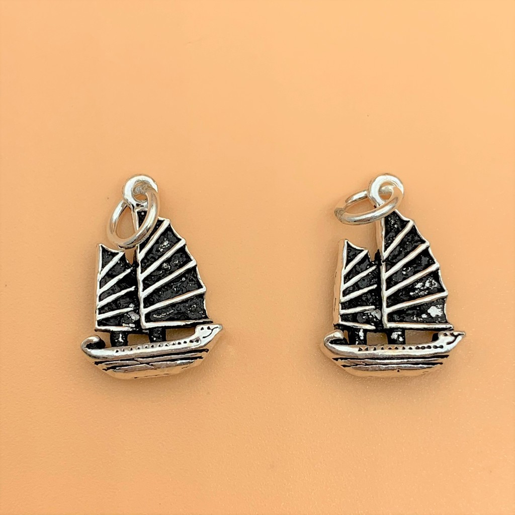 Charm bạc thái móc treo thuyền buồm - Charm Bạc 925 - Mã CA285
