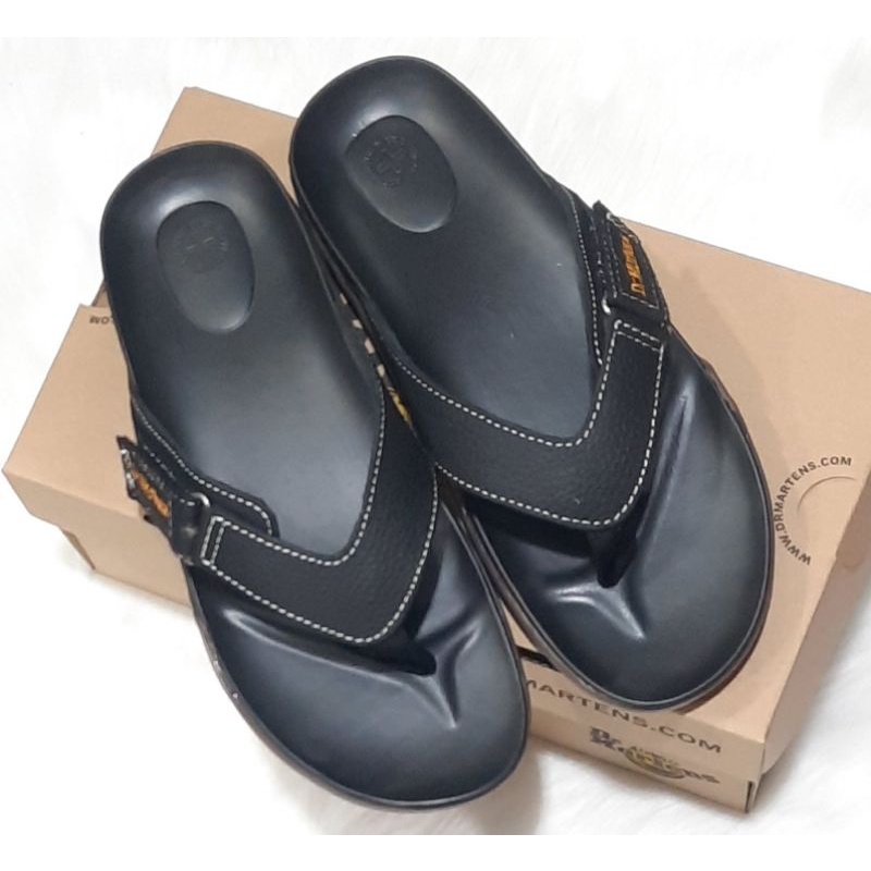 Dép kẹp nam da bò cao cấp DrMartin