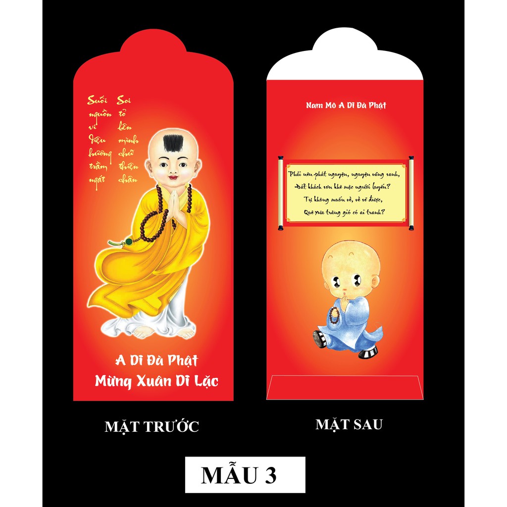 10 BAO LÌ XÌ PHẬT GIÁO