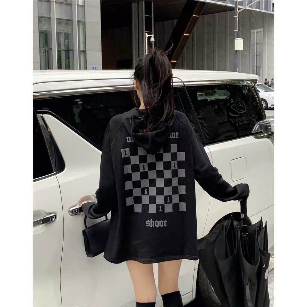 Áo Nỉ Hoodie Cực Chất Áo Hoodies Nỉ Gấu Form Rộng Unisex Nam Nữ Mặc Thoải Mái Freesize <65kg | BigBuy360 - bigbuy360.vn