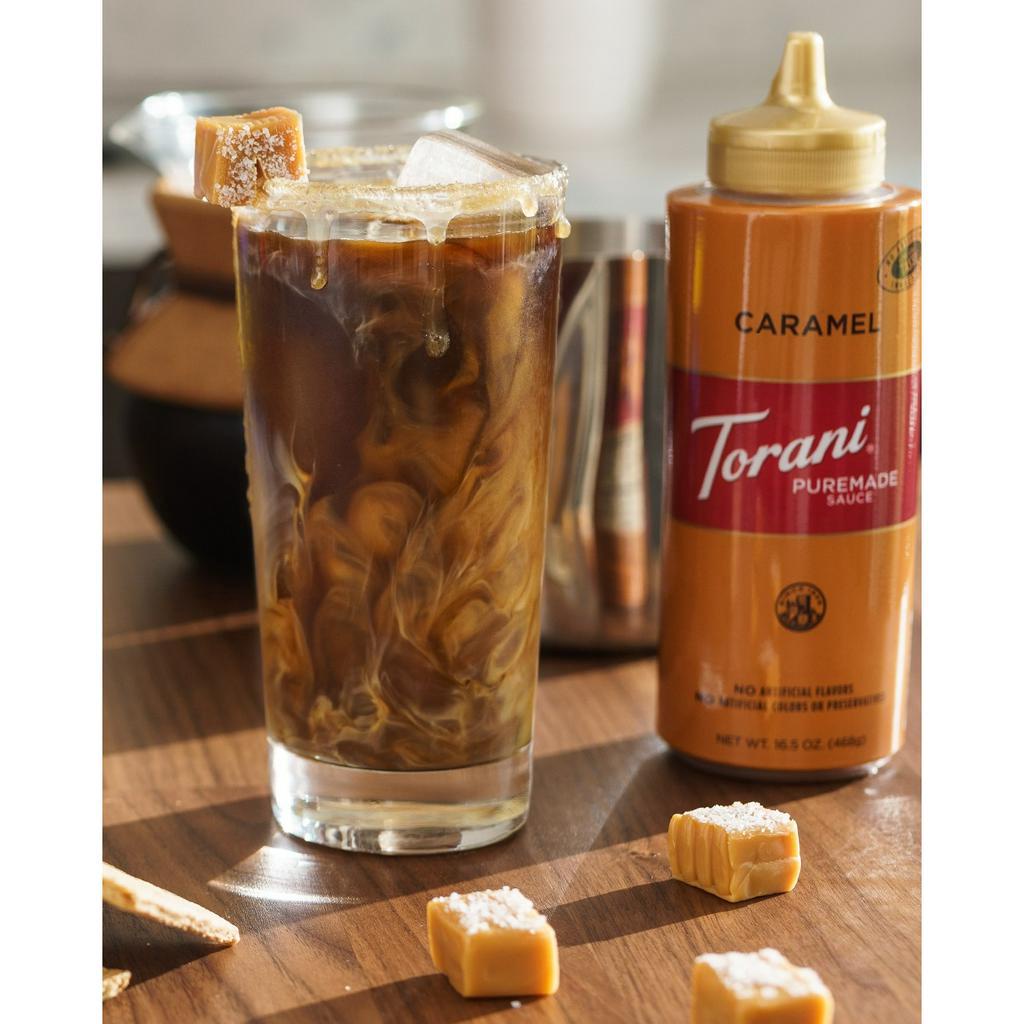 [DATE T9 - T10.23] Sốt Pha Chế Vị Đường Caramen Torani Puremade Caramel Sauce Mỹ