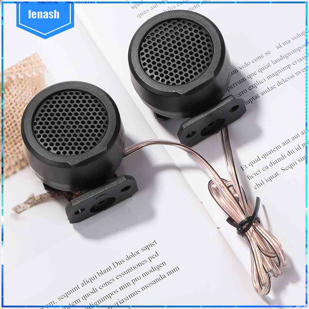 ☞1 Cặp Loa Mini Tweeters 500W Hình Vòm Treble Dành Cho Xe Hơi