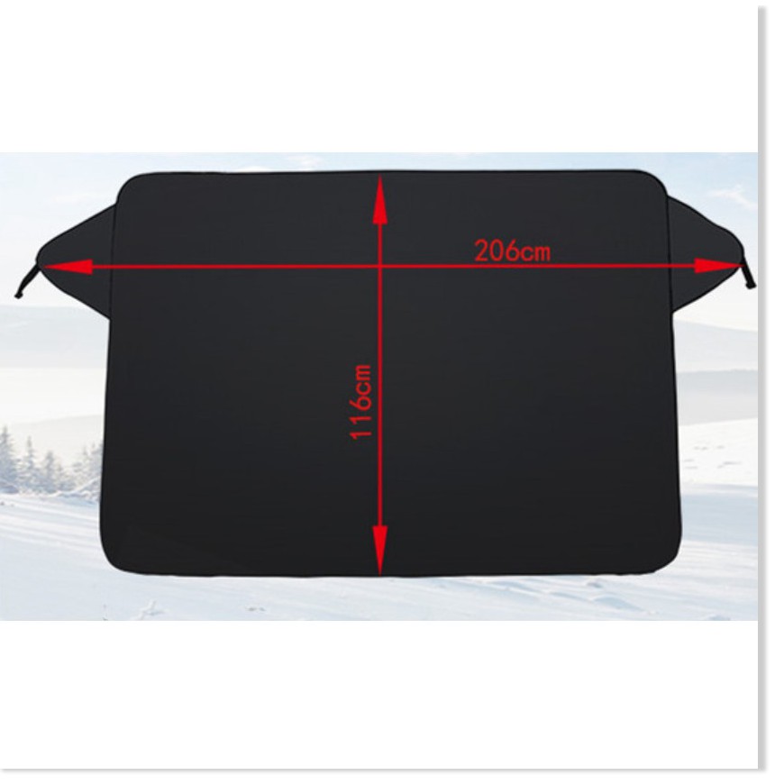 Tắm che nắng kính lái ô tô bằng từ tính cách nhiệt Chống Nắng USA Sunshade-TTHome