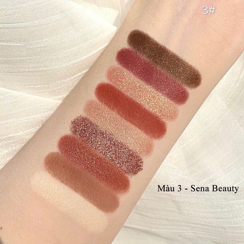 Bảng Phấn Mắt 9 Ô Màu Lameila DIKALU Soft Eye Shadow Lasting 9g - Nội Địa Trung