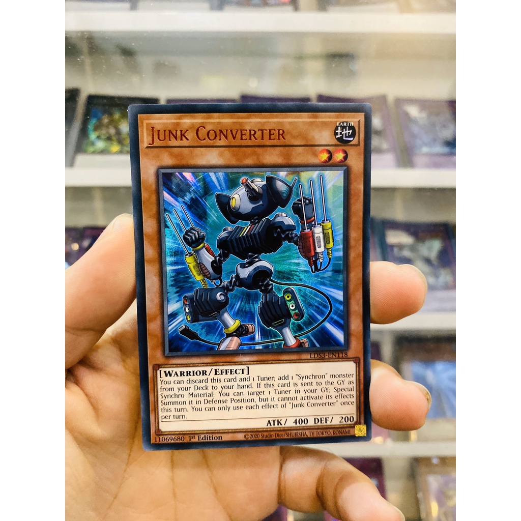 Thẻ Bài YugiOh! Mã LDS3-EN118 - Junk Converter - Ultra Rare  - 1st Edition