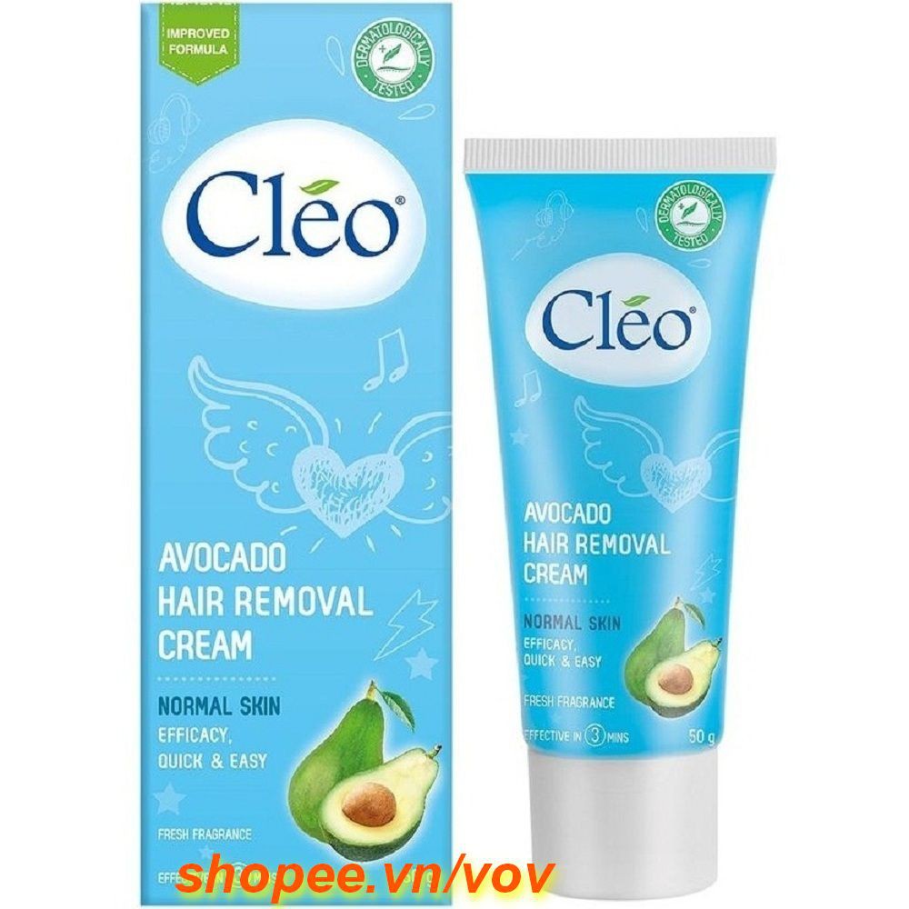 Tẩy Lông Cleo 50g Avocado Hair Removal Cream Chính Hãng.