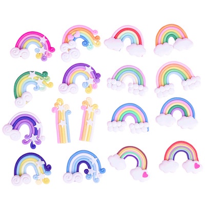 Que cắm trang trí bánh kem hình chú ngựa 1 sừng xinh xắn