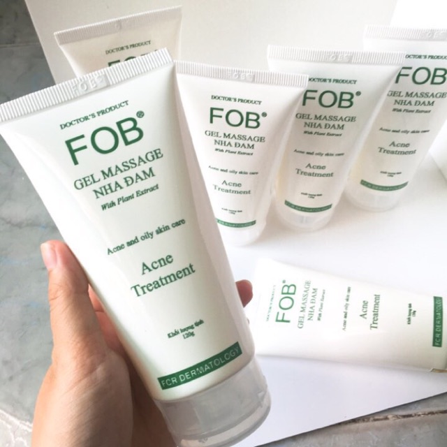 Sửa rửa mặt FOB nha đam ( combo  6 tuyp)